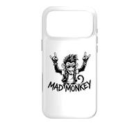 Mad Monkey Punk Rock Graphic Rebel Cartoon Case for iPhone 17 Pro Max