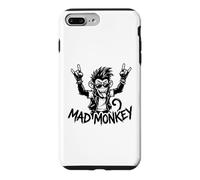 Mad Monkey Punk Rock Graphic Rebel Cartoon Case for iPhone 7 Plus/8 Plus