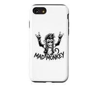 Mad Monkey Punk Rock Graphic Rebel Cartoon Case for iPhone SE (2020) / 7/8