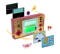 Mad Monkey Retro Mini Game Console, Handheld Game Console for Travel, 153 Games, Retro Arcade Games, Gold, Red