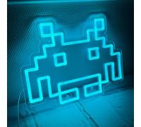 Mad Monkey Space Invaders Neon Logo Lamp