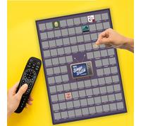 Mad Monkey Top 100 Series Scratch Poster - Gift for Series Junkies