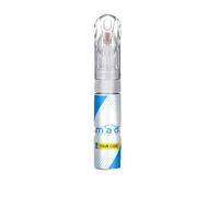 MAD PAINTS Car Touch Up Paint Pen Compatible with BLACK CALDERA EXZ FOR PEUGEOT FOR CITROEN - 20ml Precision Scratch Repair Kit with Needle & Brush - UK Mixed