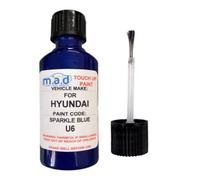 Mad Paints SPARKLE BLUE U6 TOUCH UP PAINT FOR HYUNDAI (PAINT)