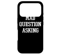 Mad Question Asking Funny Inquisitive Curiosity Case for iPhone 17 Pro