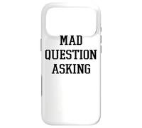 Mad Question Asking Funny Inquisitive Curiosity Case for iPhone 17 Pro Max