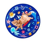 Mad Sensor Water for Cats, Mad Cat Water, Sensory Map for Pets, Cool Comfortable, Cooling Bed, Interactive Entertainment Toy for Cats