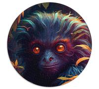 Mad Space Monkey JigsawPuzzle 1000 Pieces for Adults Cardboard Jigsaw Challenging Brain Teaser for Teenagers, Family Game Night Fun 67.5x67.5cm