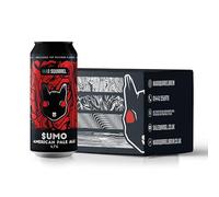 Mad Squirrel - Sumo, American Pale Ale, 4.7% ABV, 12 x 440ml Cans