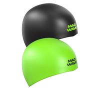 Mad Wave Reverse Champion Swim Cap Black / Green