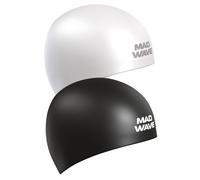 Mad Wave Reverse Champion Swim Cap Black / White