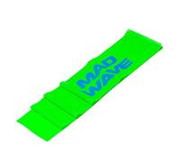 Mad Wave Stretch Band for Training & Warm-Up - Green Resistance Exercise Band for Swimmers & Athletes - Durable 100% Latex Fitness Band for Stretching & Strength Training - Lightweight & Portable