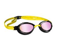 Mad Wave Triathlon Rainbow Mirrored Goggles - Yellow
