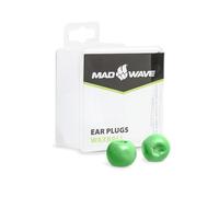 Mad Wave Waxball Ear Plugs (Green, One Size) - Soft, Comfortable Ear Protection for Swimming, Noise Reduction, and Water Blockage - Ideal for All Water Activities and Travel