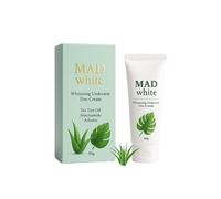 Mad White Whitening Underarm Deo Cream,Whitening Cream for Armpits,Gentle Moisturizing Cream for Dark Underarms, Elbows, Knees,1pcs