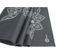 Mad Yoga Mat with Alignment, Mandala Design, Premium Non Slip Eco Friendly Material, 4mm Thick, Ultra Lightweight for Pilates, Stretching, Home Workouts and General Fitness