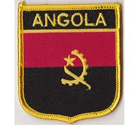 MadAboutFlags Angola Country Flag Embroidered Patch T7