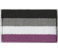 MadAboutFlags Asexual Pride Flag Embroidered Patch T4