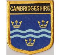 MadAboutFlags Cambridgeshire England County Flag Embroidered Patch T7