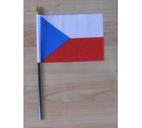 MadAboutFlags Czech Republic Country Hand Flag - Small.