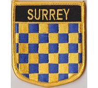 MadAboutFlags Surrey England County Flag Embroidered Patch T7