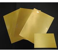 Madaboutink Brushed Gold Finish Inkjet Printable Metallic Film 100micron 10 x A4 Sheets