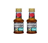 Madagascan Vanilla Extract 2 x 35Ml,Authentic vanilla extract sourced from Madagascar, delivering rich and aromatic flavour to enhance your baking and desserts