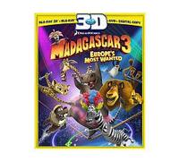 Madagascar 3 (3 Discs) 3D, BLU-RAY, DVD plus digital copy