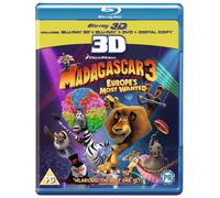 Madagascar 3: Europe's Most Wanted (Blu-ray 3D + Blu-ray + DVD + Digital Copy)