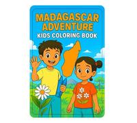 Madagascar Adventure: Kids Coloring Book