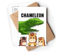 madagascar afchameleon Postcards Envelopes Cards Mailing Year Horse