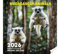Madagascar Animals 2026 Calendar: Exotic Wildlife From the Island’s Unique Ecosystem