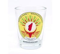 Madagascar Coat of Arms Shot Glass