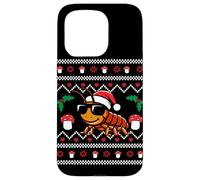 Madagascar Hissing Cockroach Christmas Funny Insect Design Case for iPhone 15 Pro