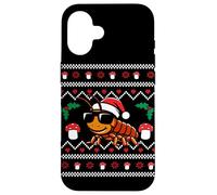 Madagascar Hissing Cockroach Christmas Funny Insect Design Case for iPhone 16