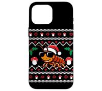 Madagascar Hissing Cockroach Christmas Funny Insect Design Case for iPhone 16 Pro Max