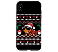 Madagascar Hissing Cockroach Christmas Funny Insect Design Case for iPhone XS Max