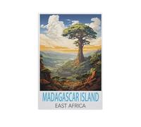 Madagascar Island East Africa，Puzzle 1000 Piece Jigsaw Puzzles for Adults, Classic Puzzle Difficult Puzzle for Kids Teenagers Educational Game Toys Gift for Home Travel（38x26cm）-FR75
