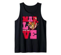 Madagascar Mad Love Heart Animal Fun Tank Top