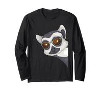Madagascar Monkey Lemur Lover Kids Lemur Long Sleeve T-Shirt