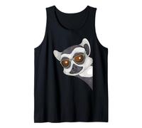 Madagascar Monkey Lemur Lover Kids Lemur Tank Top