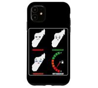 Madagascar Mood Levels! Funny Car! From Glad to Outta Gas Case for iPhone 11