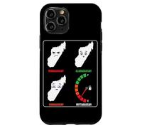 Madagascar Mood Levels! Funny Car! From Glad to Outta Gas Case for iPhone 11 Pro