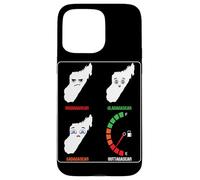 Madagascar Mood Levels! Funny Car! From Glad to Outta Gas Case for iPhone 15 Pro Max