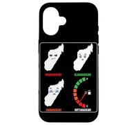 Madagascar Mood Levels! Funny Car! From Glad to Outta Gas Case for iPhone 16