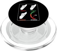 Madagascar Mood Levels! Funny Car! From Glad to Outta Gas PopSockets PopGrip for MagSafe