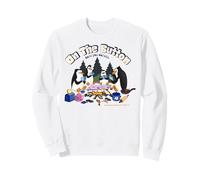 Madagascar Penguins On The Button Fun Sweatshirt