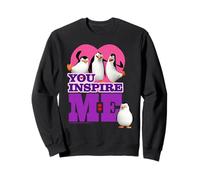 Madagascar Penguins You Inspire Me Heart Sweatshirt