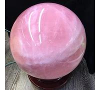 Madagascar Rose Crystal Ball Room Office Decor Gift Handsanding Collection Ornaments (Size : 900-1000g) Gemstone Stone
