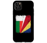 Madagascar Seychelles Half Flag Madagascan Seychellois Case for iPhone 11 Pro Max